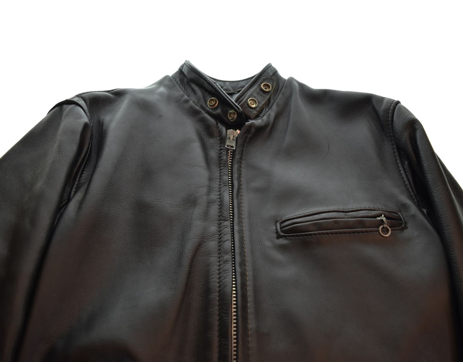 ショット SCHOTT 641 スタンドカラーシングルライダースジャケット