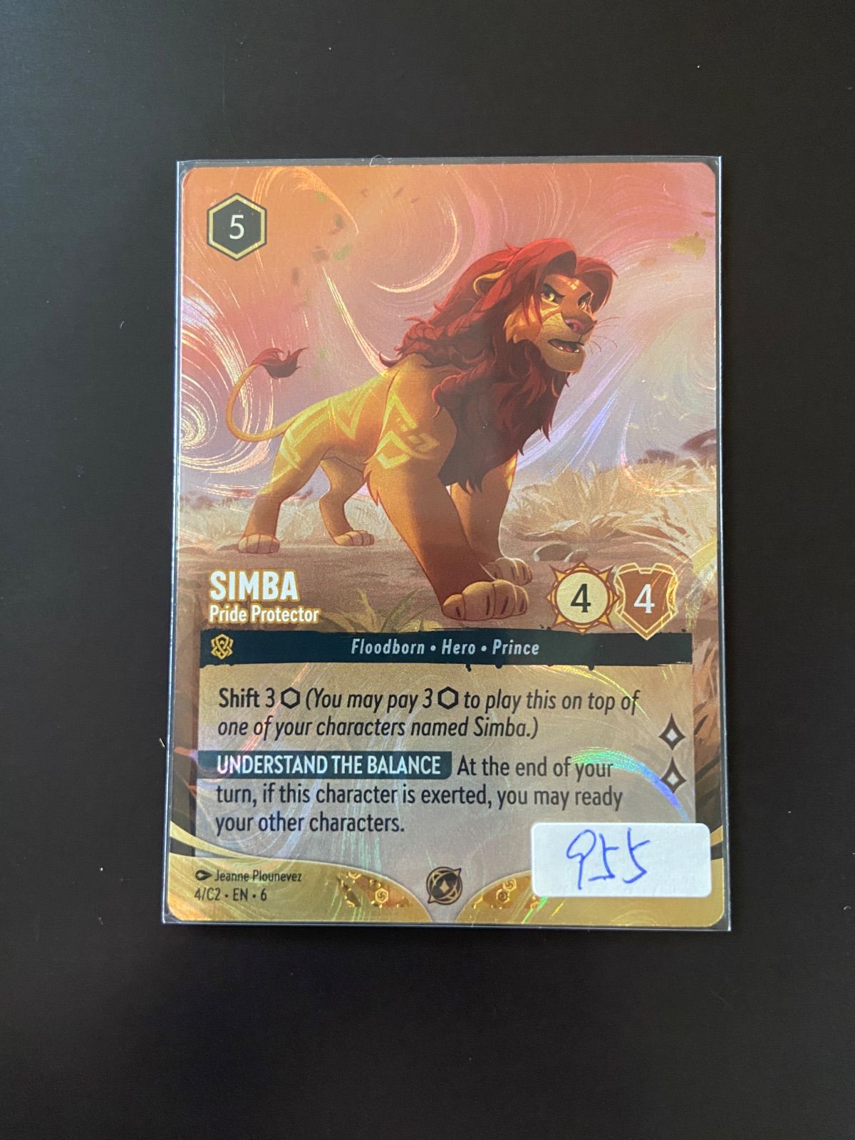 Disney Lorcana Simba Pride Protector【foil】【英語版】シンバ 66,000円
