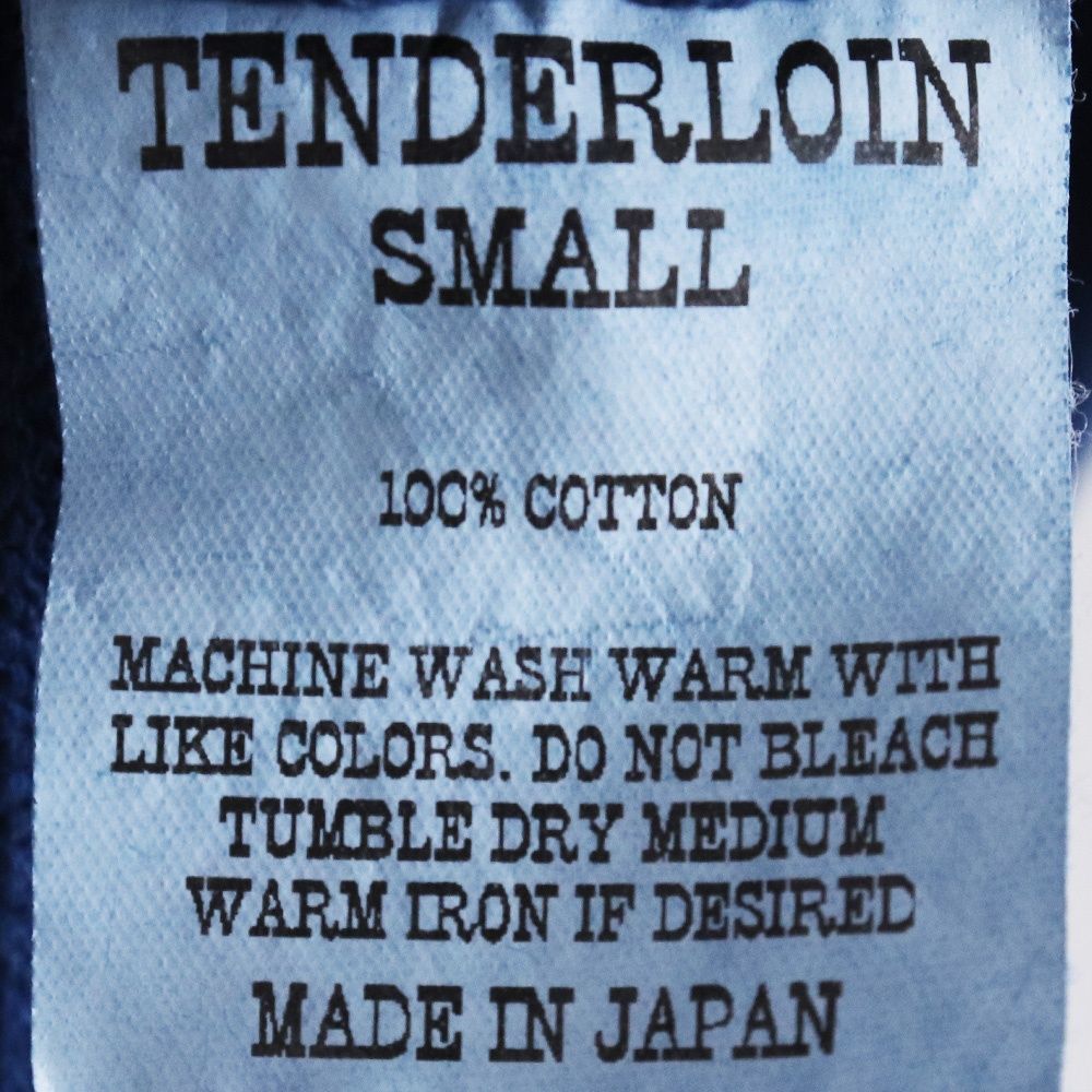 TENDERLOIN MOSS STITCH SWEAT Sサイズ ブルー - メルカリ