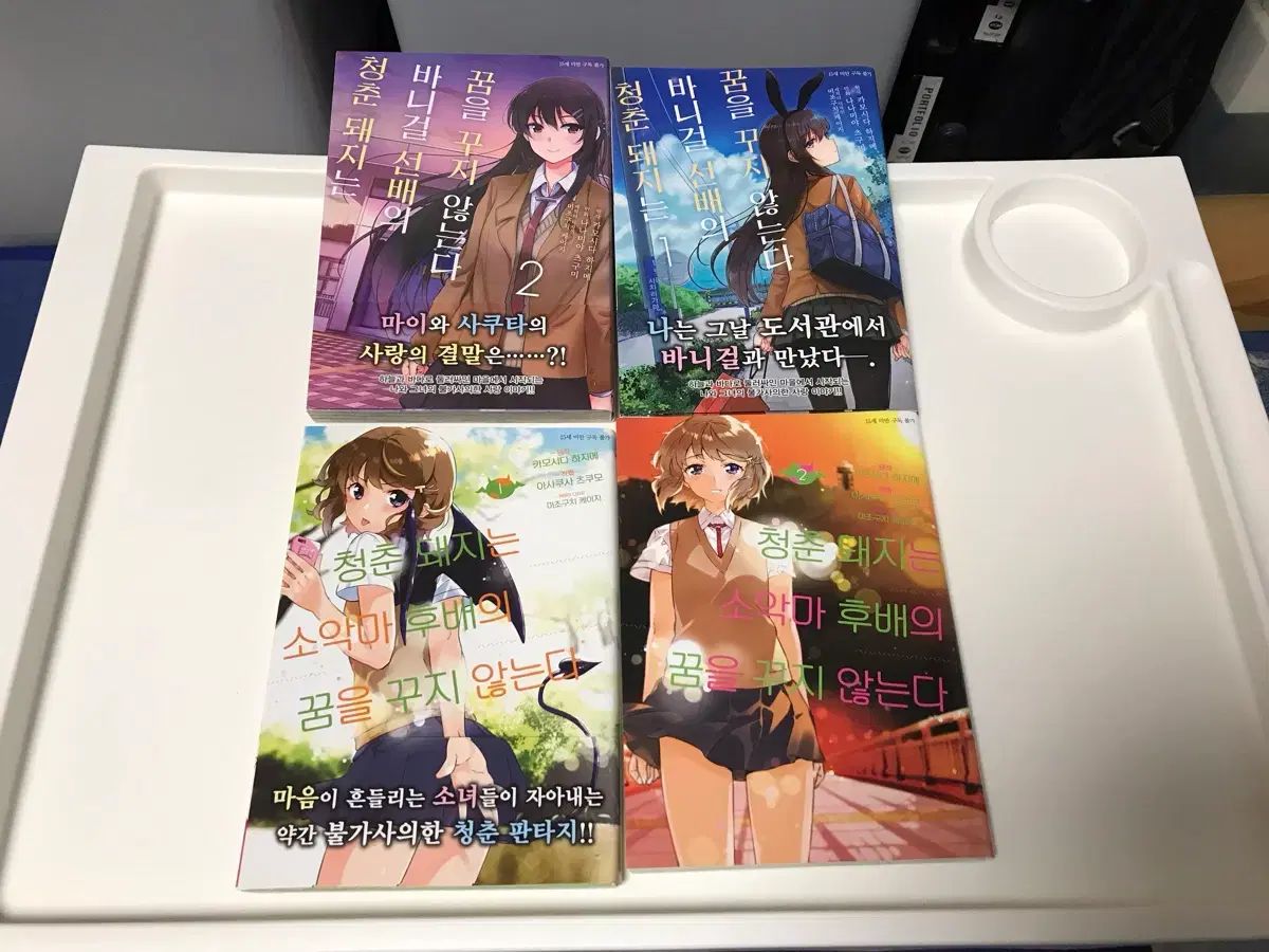 ラノベ ライト ノーベル 小説 青春 豚 シリーズ 漫画 コミックス 1 4 巻 オール初版