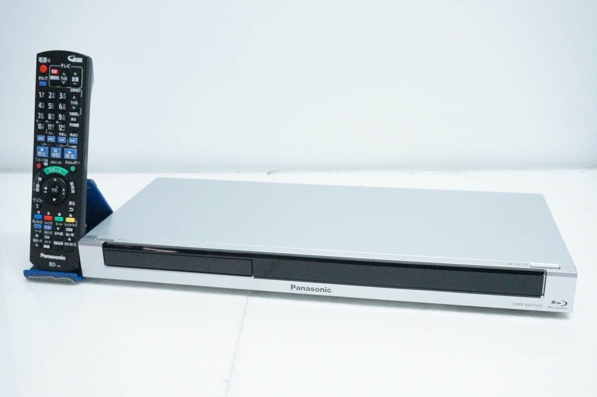 【中古】Panasonicパナソニック 2チューナー ブルーレイディスクレコーダー DIGAディーガ DMR-BWT550-S HDD500GB