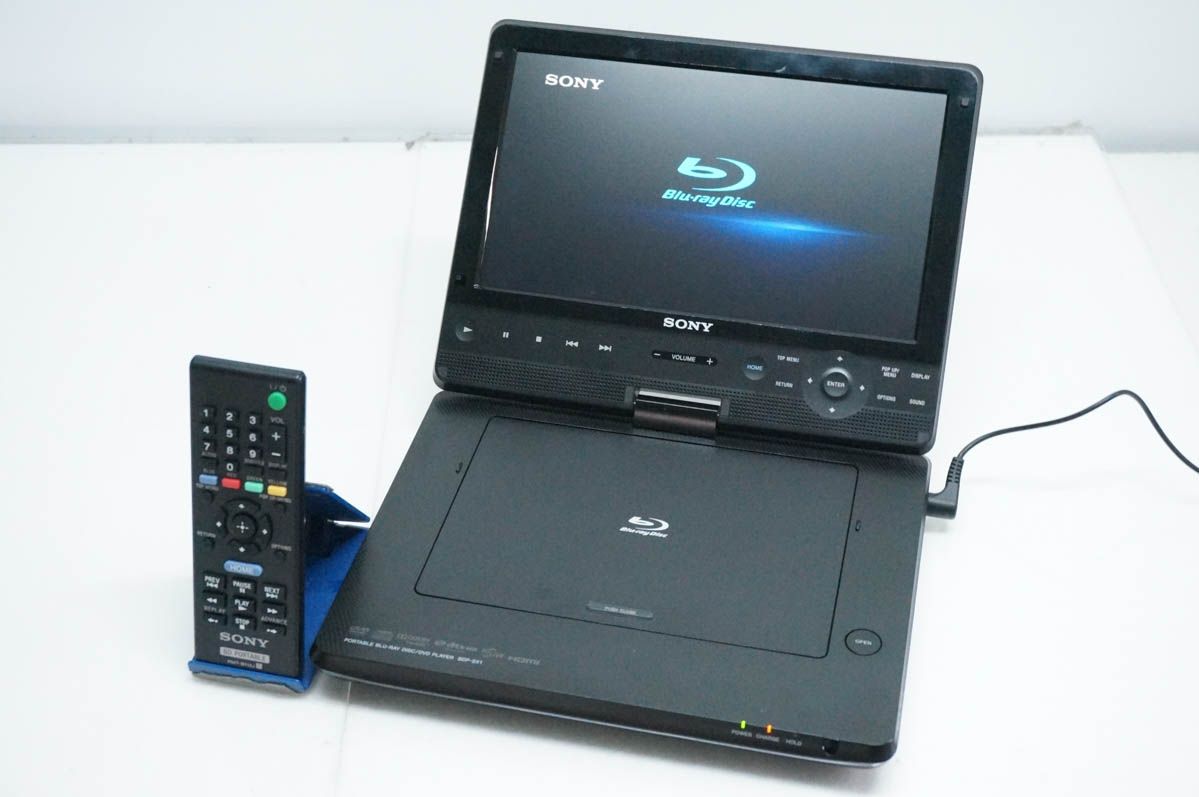 【中古】SONYソニー ポータブルブルーレイディスク/DVDプレーヤー BDP-SX1 10.1V型 BDプレーヤー