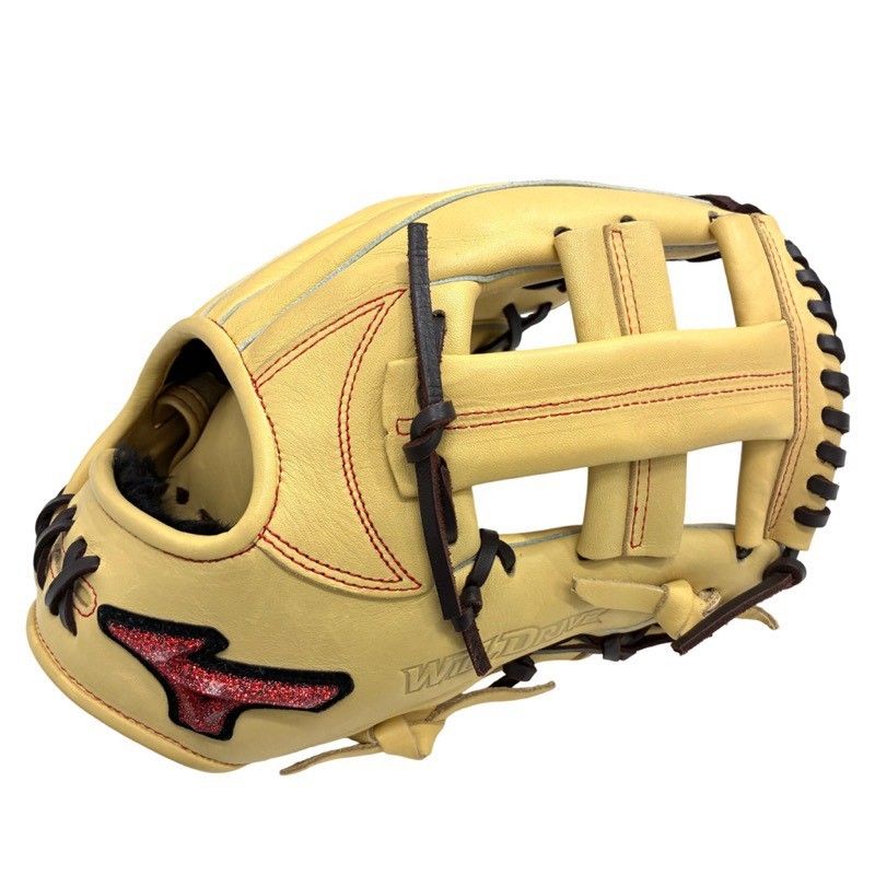MIZUNO ミズノ 野球グローブ 一般軟式用グラブ WILLDRIVE ウィルドライブ PT0424 GR14200 内野手用 【中古】 52607K23
