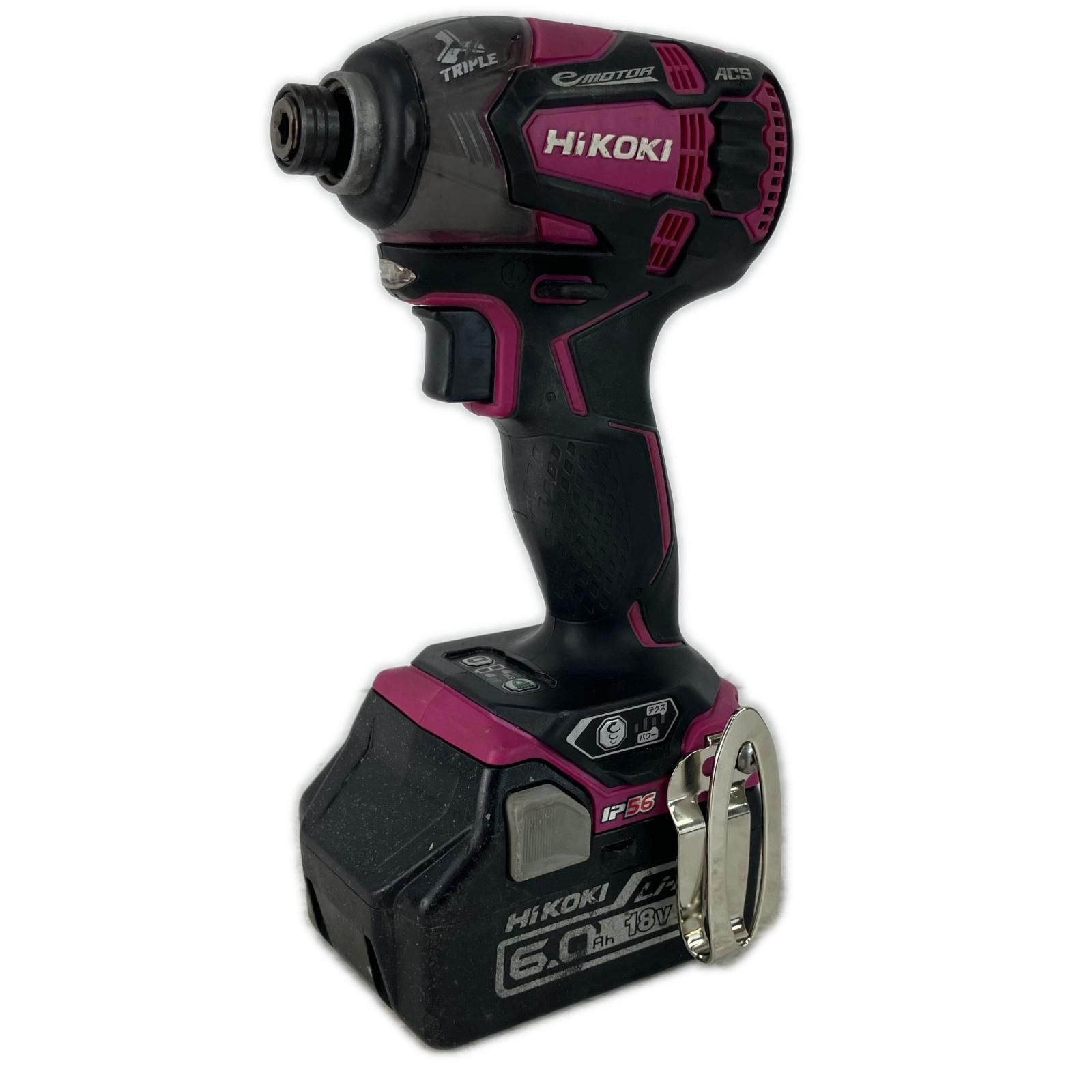 HiKOKI ハイコーキ 18v コードレスインパクトドライバ バッテリーx1付 ※充電器無し WH18DDL2