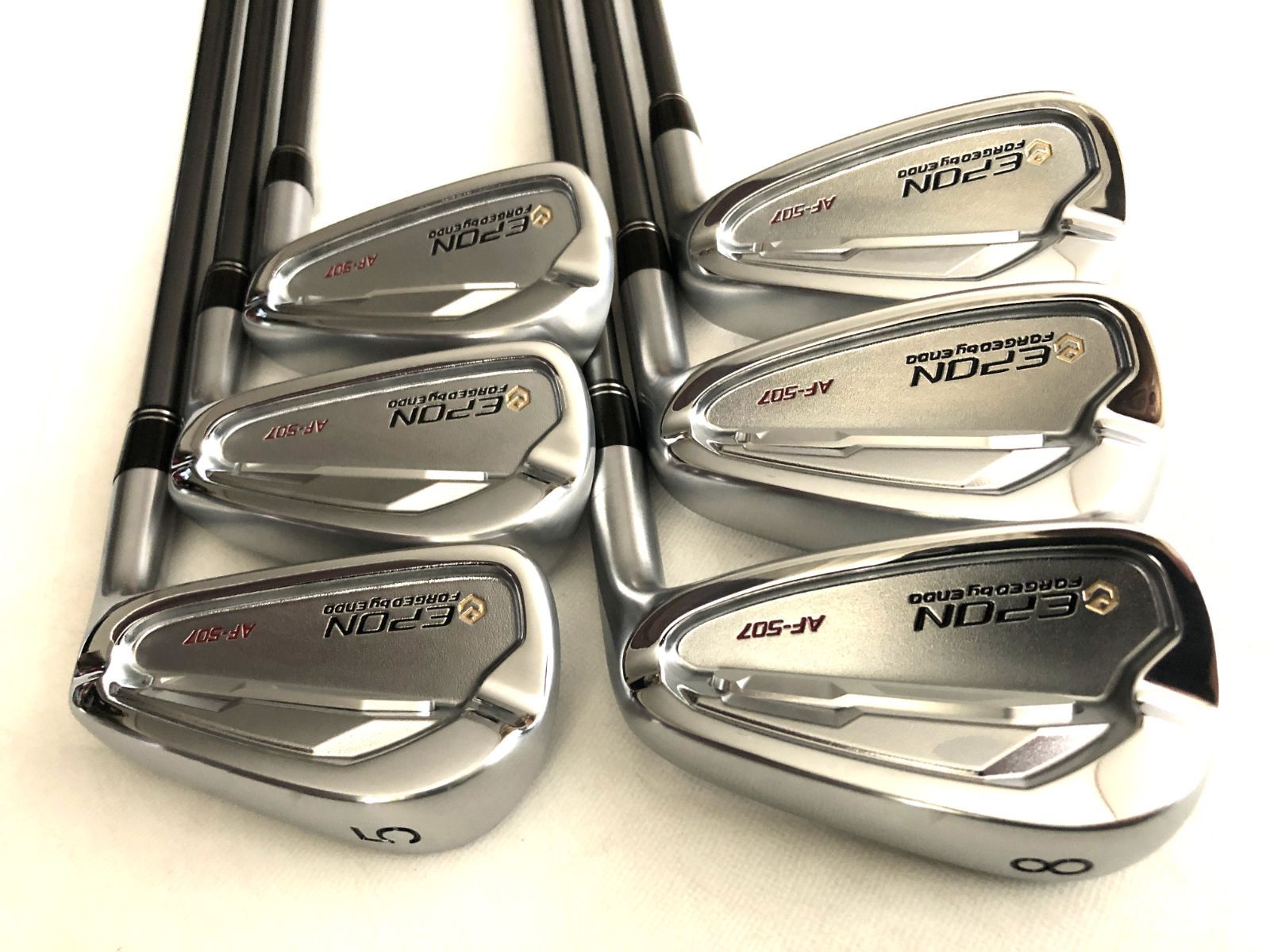 ほぼ新品 エポン EPON AF-507 アイアン 5-PW 6本 MCI 70 S 日本仕様正規品 104,445円