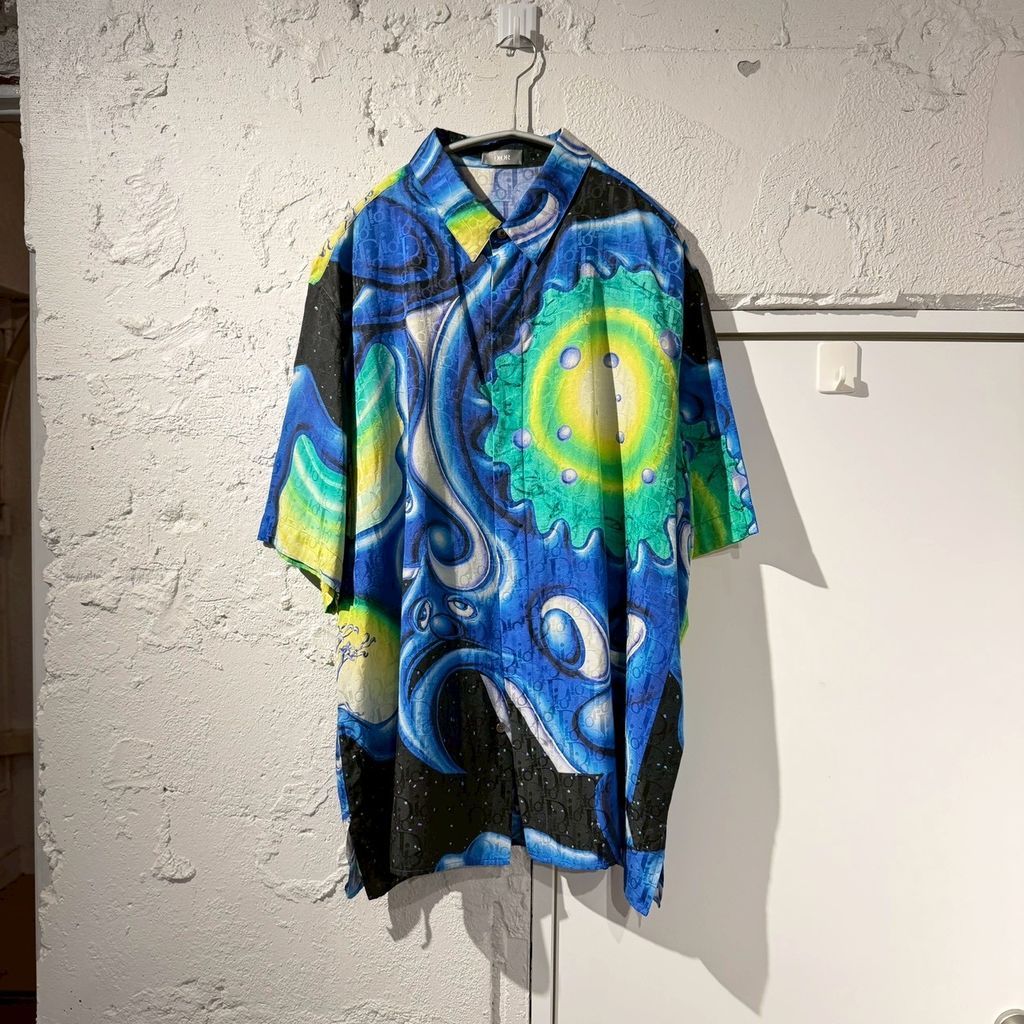 DIOR×KENNY SCHARF ディオール×ケニーシャーフ 21AW Silk Blend Short