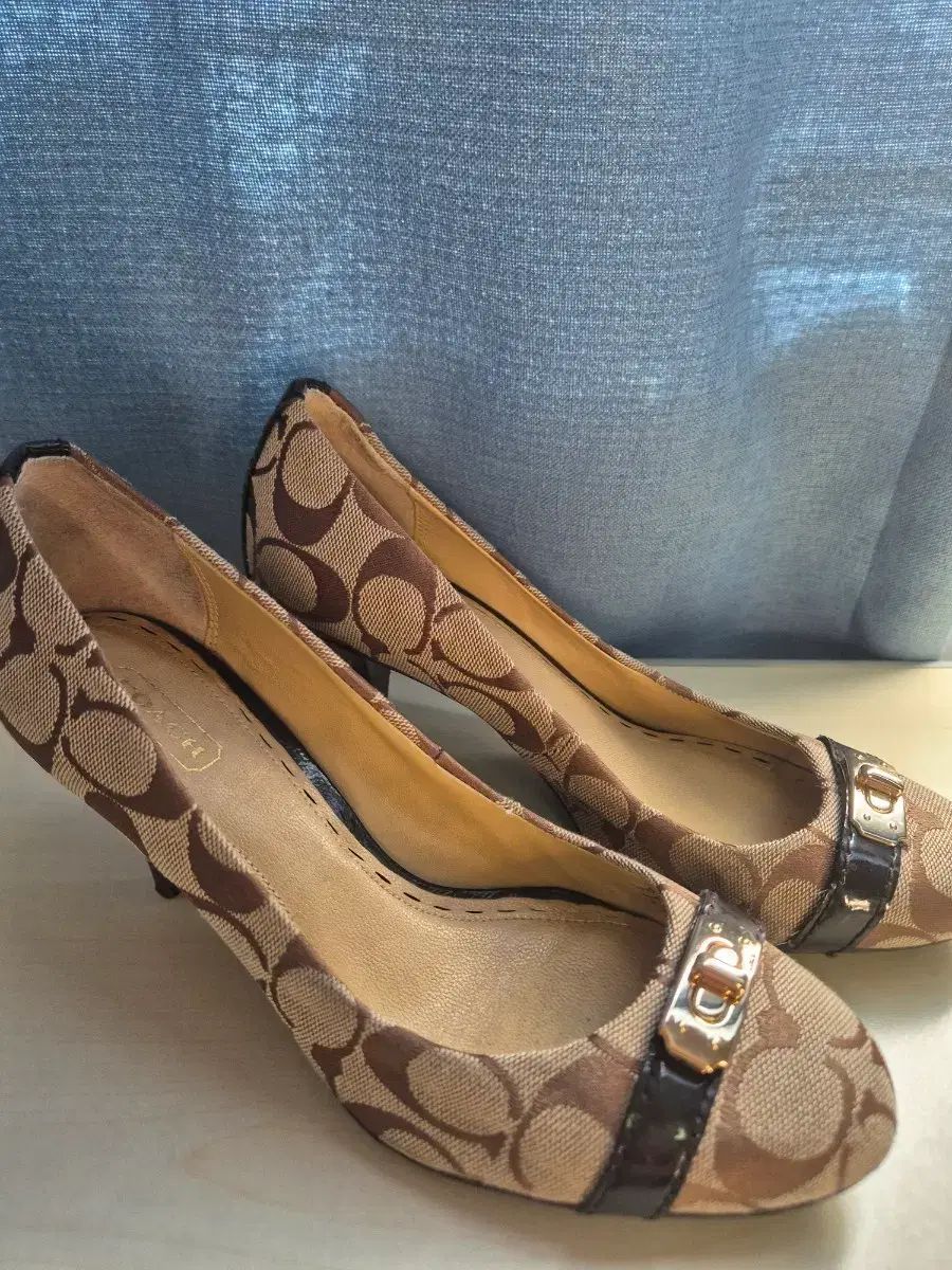 COACH シグネチャー パータン Wanda パンプス ヒール 7B 10,366円