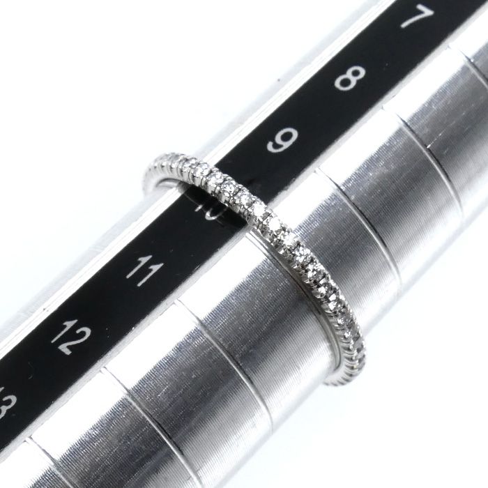 CARTIER カルティエ K18WG ホワイトゴールド フルエタニティ リング