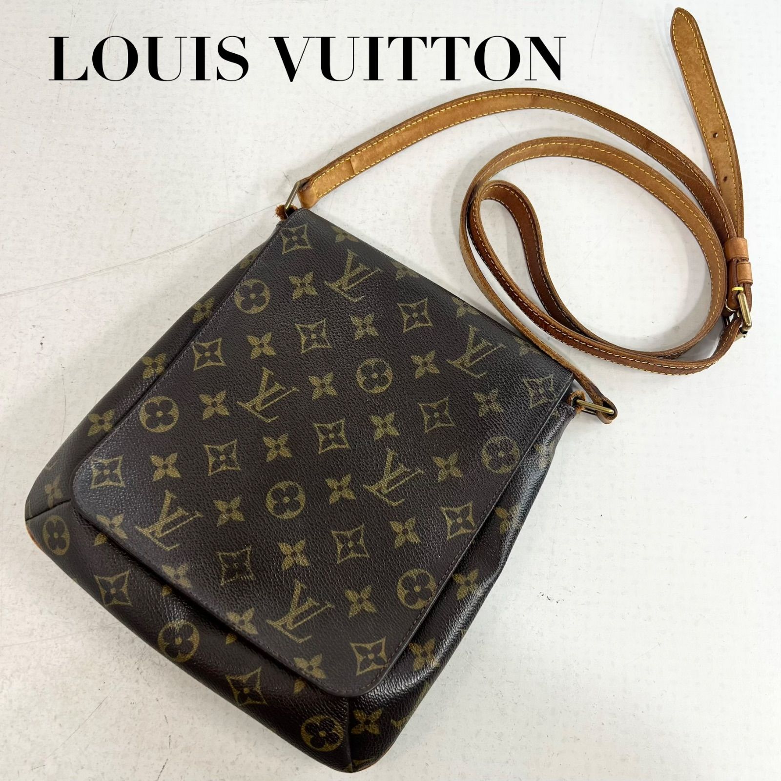 【訳アリ】LOUIS VUITTON モノグラム ミュゼットサルサ ショルダーバッグ ルイヴィトン キャンバス クロスボディ バッグ 鞄 21,090円