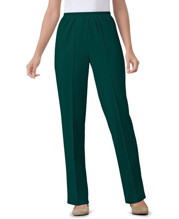 ウーマン ウィズイン レディース ボトムス カジュアルパンツ ニット Woman Within Womens Within The HassleFree ElasticWaist Soft Knit
