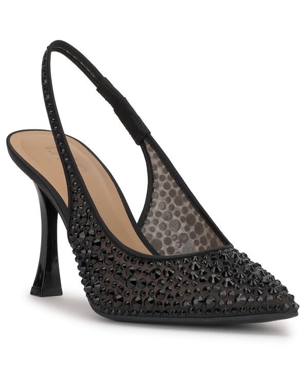 アイエヌシー インターナショナル コンセプト レディース シューズ パンプス INC International Concepts Womens Alanze Slingback Pumps Blac