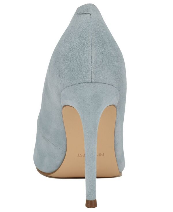 ナインウェスト レディース シューズ パンプス Nine West Womens Fresh SlipOn Stiletto Pumpsky Blue Suede ブルー