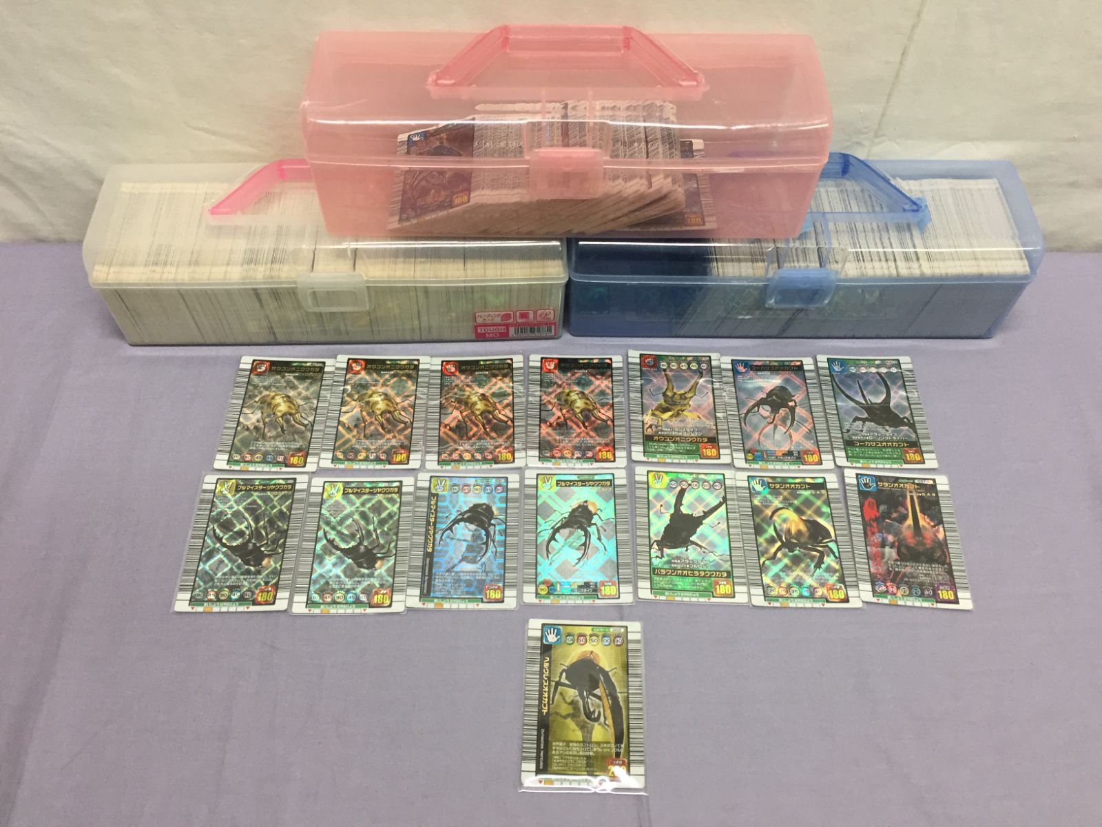 カメ】甲虫王者ムシキング カード まとめ 大量セット ヘルクレス