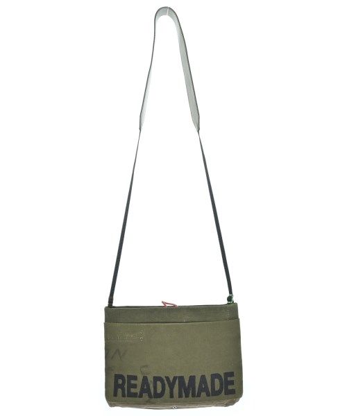 READYMADE レディメイド ショルダーバッグ  カーキ 【古着】【中古】【送料無料】 READYMADE ショルダーバッグ メンズ 【古着】【中古】【送料無料