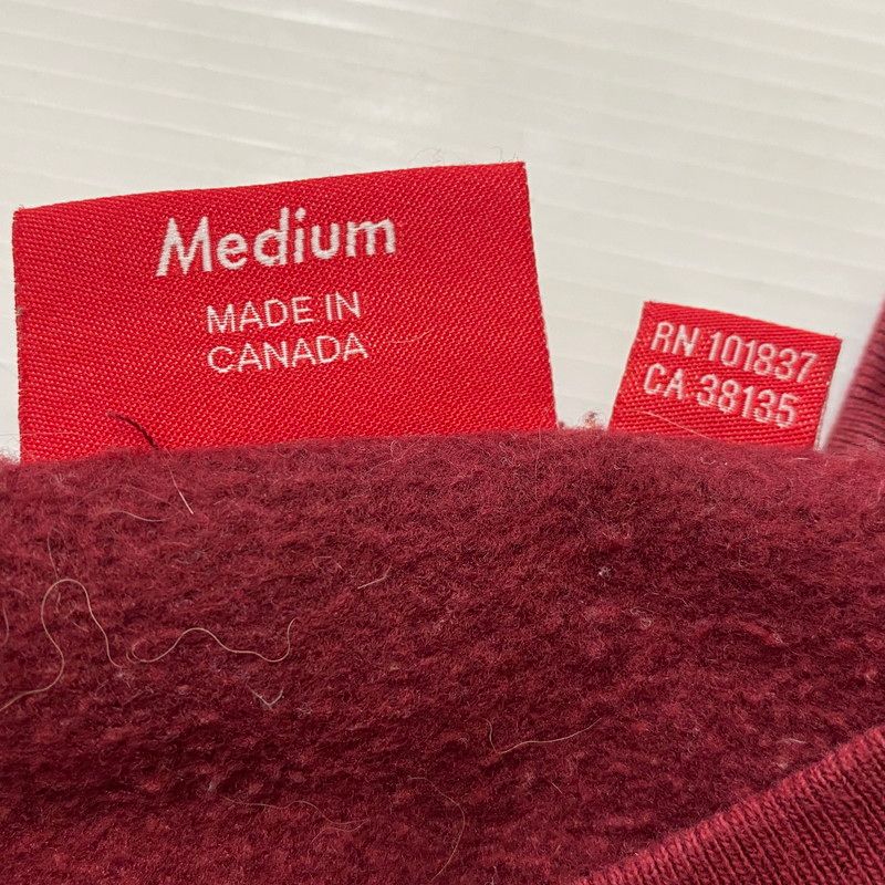 【中古品】 SUPREME シュプリーム 22AW BOXLOGO CREW NECK 2022年秋冬 ボックスロゴ クルーネック 長袖 トップス トレーナー 【149-260712-sa-12-tei】