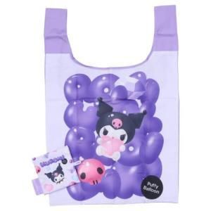 【新品・5営業日で発送】丸眞 サンリオ クロミ ぷっくりバルーン／クロミ エコバッグ 折り畳みバッグ (3825029900)【入数:5】