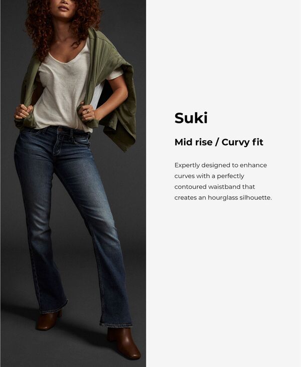 シルバー ジーンズ レディース ボトムス デニムパンツ ブーツカット ブーツ Silver Jeans Co Suki Mid Rise Curvy Bootcut Jeans Indigo インディ シルバー ジーンズ レディース ボトムス デニムパンツ ブーツカット ブーツ Silver Jeans Co Suki Mid Rise Curvy Bootcut Jeans Indigo インディ