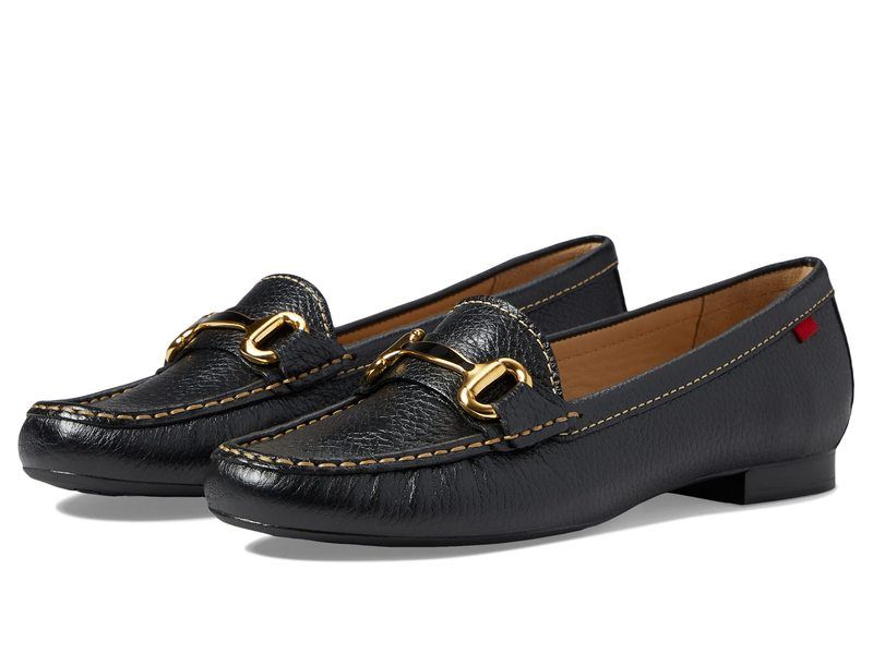 マークジョセフニューヨーク レディース シューズ スリッポン・ローファー MARC JOSEPH NEW YORK Grand Street Black Grainy ブラック