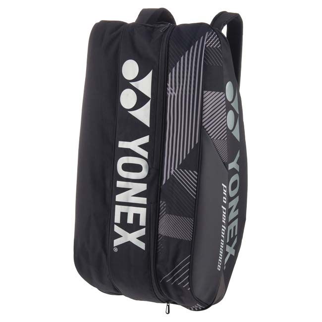 YONEX バドミントンバッグ ブラック 約70cm 9本収納】ヨネックス(YONEX) PROシリーズ ラケットバッグ9 スカッシュ