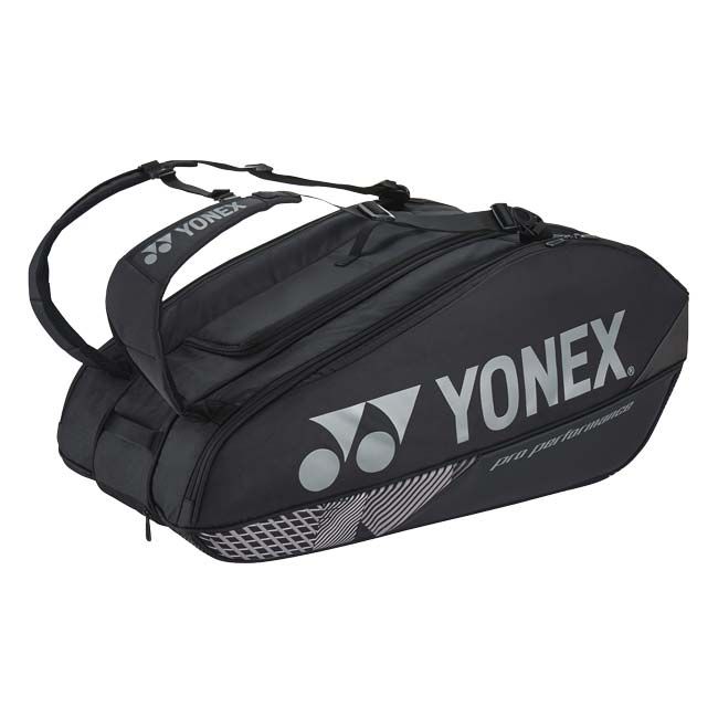YONEX バドミントンバッグ ブラック 9本収納】ヨネックス(YONEX) PROシリーズ ラケットバッグ9 スカッシュ