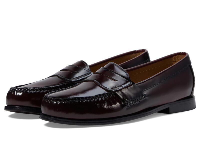 ジョンストンアンドマーフィー メンズ シューズ スリッポン・ローファー Johnston Murphy Hayes Penny Loafer Burgundy バーガンディ