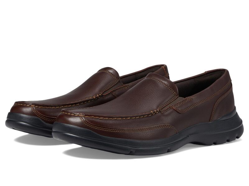 ロックポート メンズ シューズ スリッポン・ローファー Rockport Junction Point SlipOn Chocolate チョコレート