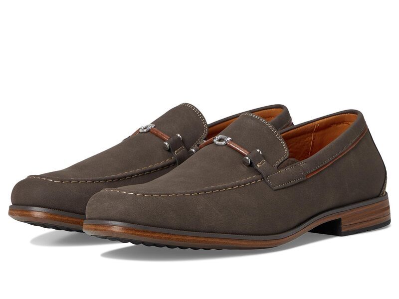 ステイシーアダムス メンズ シューズ スリッポン・ローファー Stacy Adams Richardson Moc Toe SlipOn Brown ブラウン