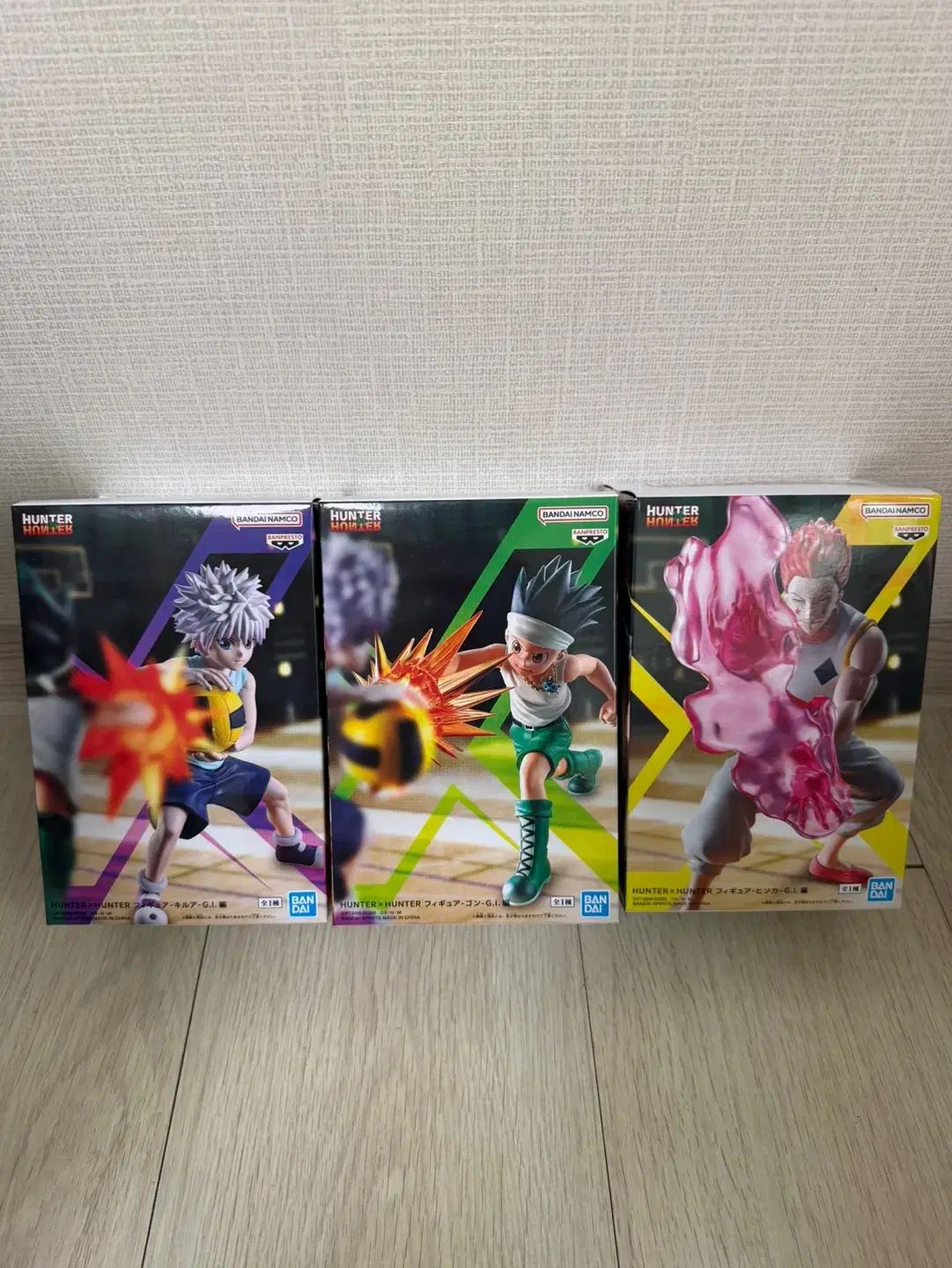 HUNTER×HUNTER グリードアイランド フィギュア 3種 まとめ 未開封