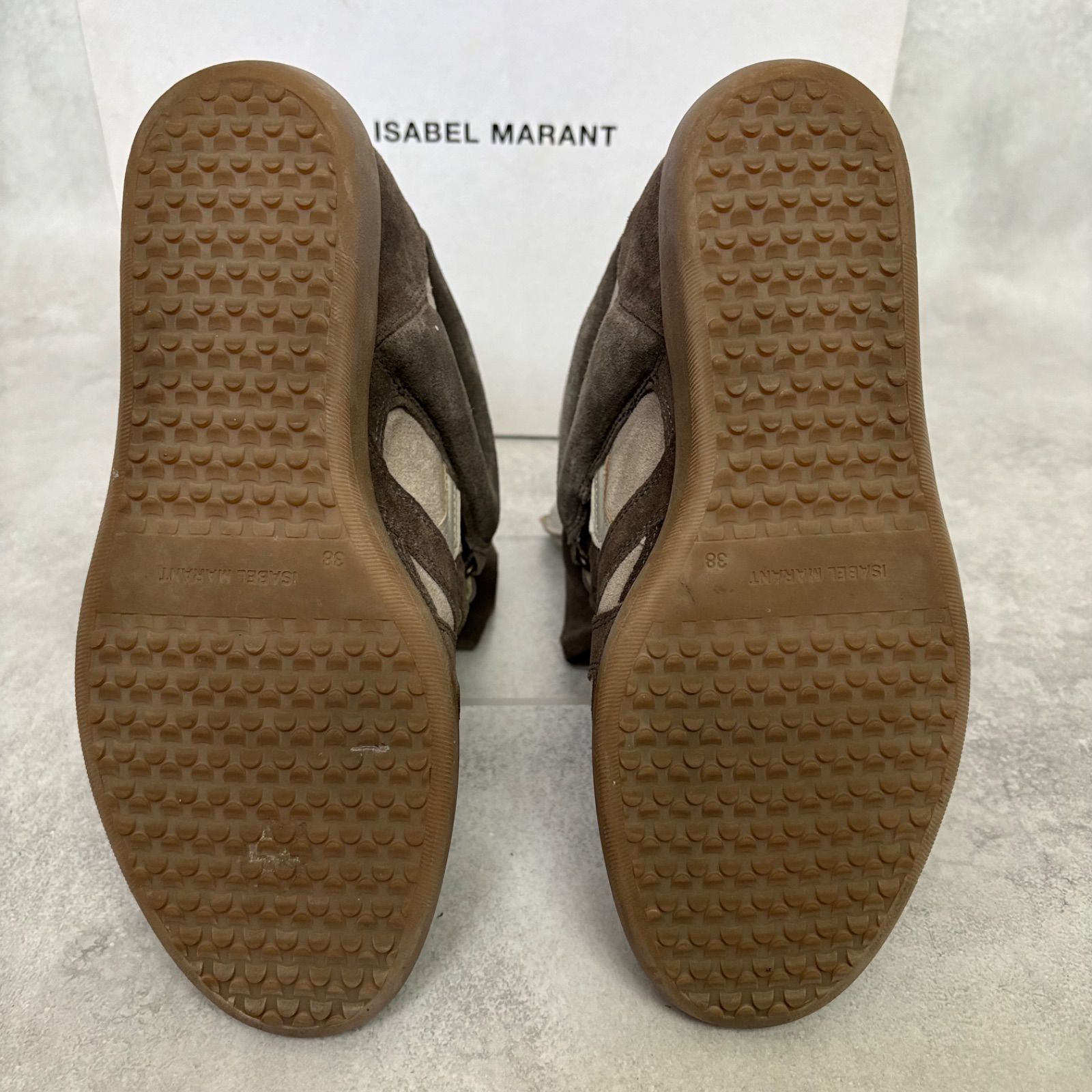 Isabel Marant ベケット グレージュ 37 美品 イザベルマラン ISABEL MARANT スニーカー ウェッジスニーカー