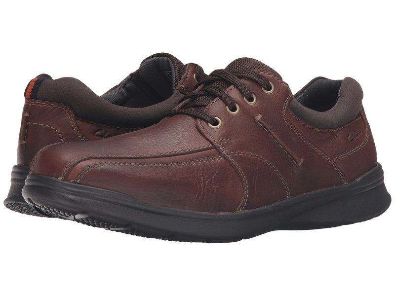 クラークス メンズ シューズ スニーカー Clarks Cotrell Walk Tobacco Oily Le