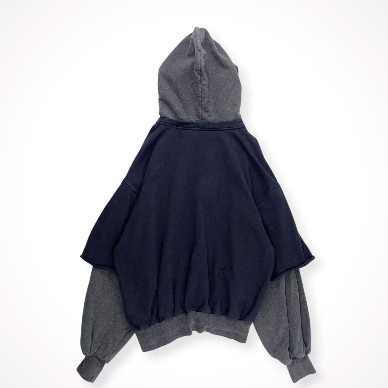 Gosha Rubchinskiy / COMBO HOODED SWEATSHIRT 18SS SIZE:M - メルカリ