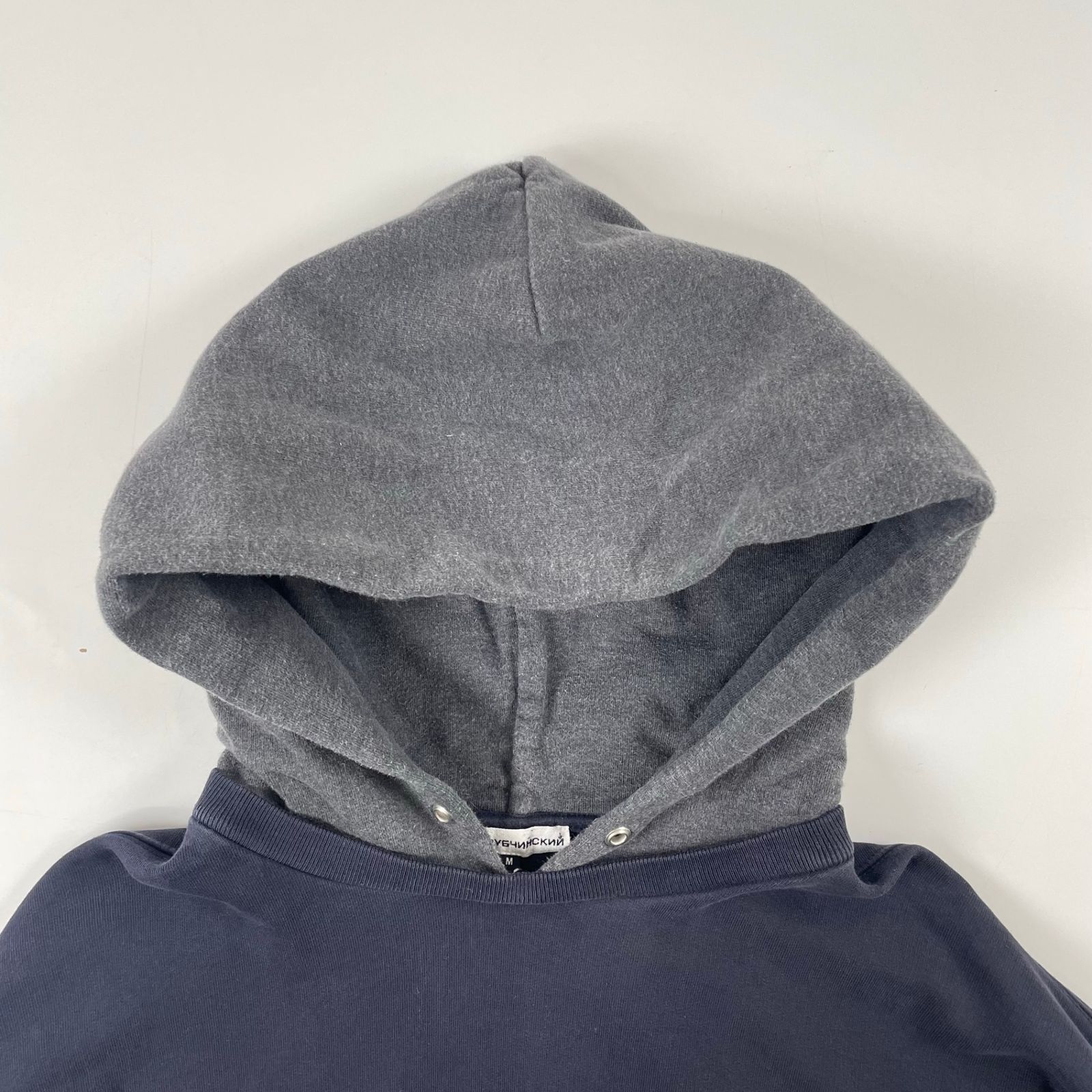 Gosha Rubchinskiy / COMBO HOODED SWEATSHIRT 18SS SIZE:M - メルカリ