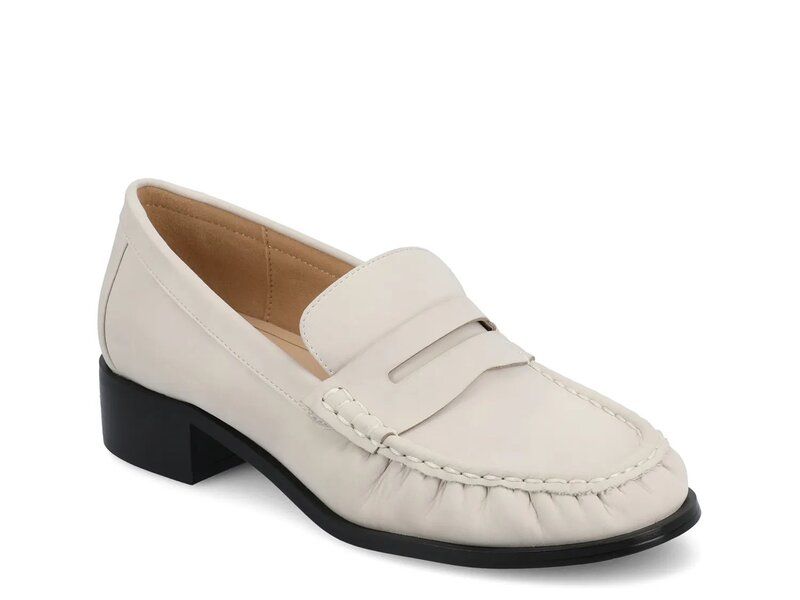 ジャーニー レディース シューズ スリッポン・ローファー Journee Danna Loafer Bone