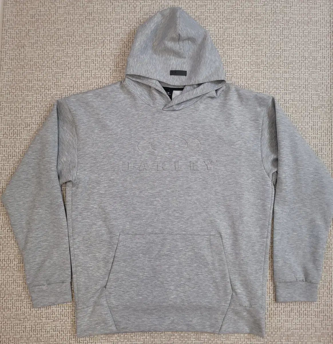 OAKLEY オークリー グレー 起毛 WHO フードTシャツ XL