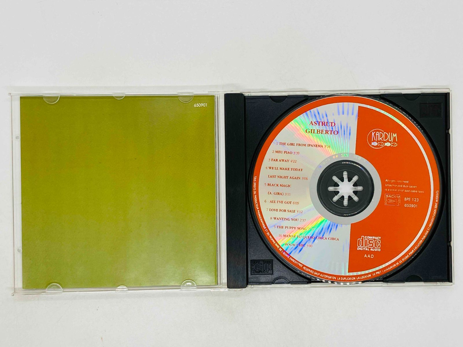 CD ASTRUD GILBERTO / アストラッド・ジルベルト 650901 T03 - メルカリ