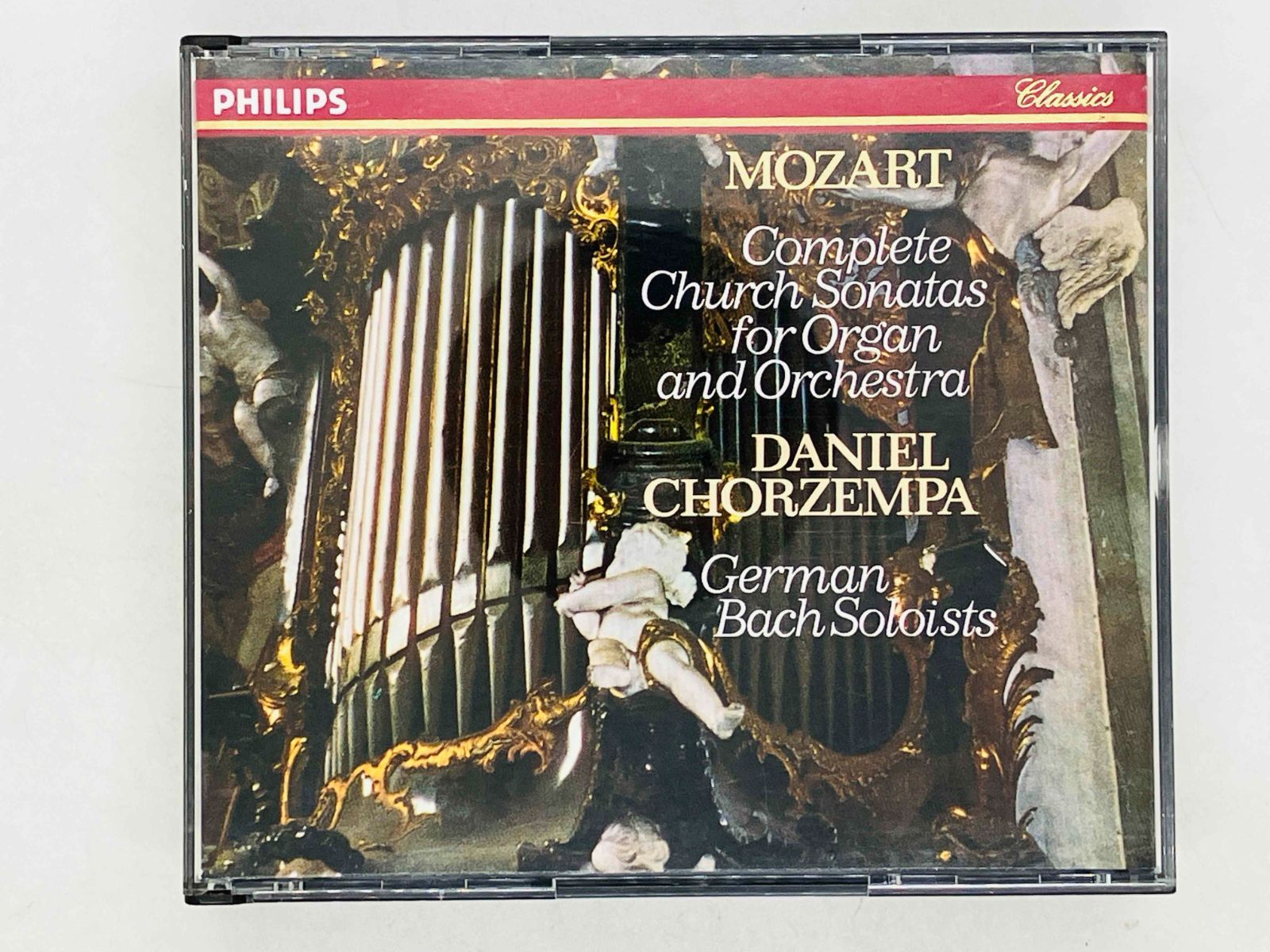 2CD モーツァルト オルガンと管弦楽のための教会ソナタ全集 MOZART