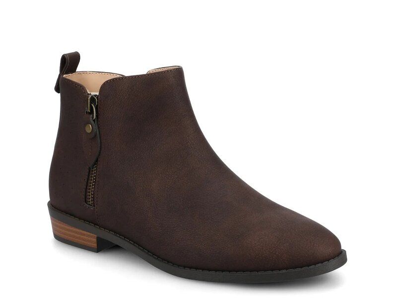 ジャーニー レディース シューズ ブーツ・レインブーツ Journee Ellis Bootie Vintage Chocolate Brown ブラウン