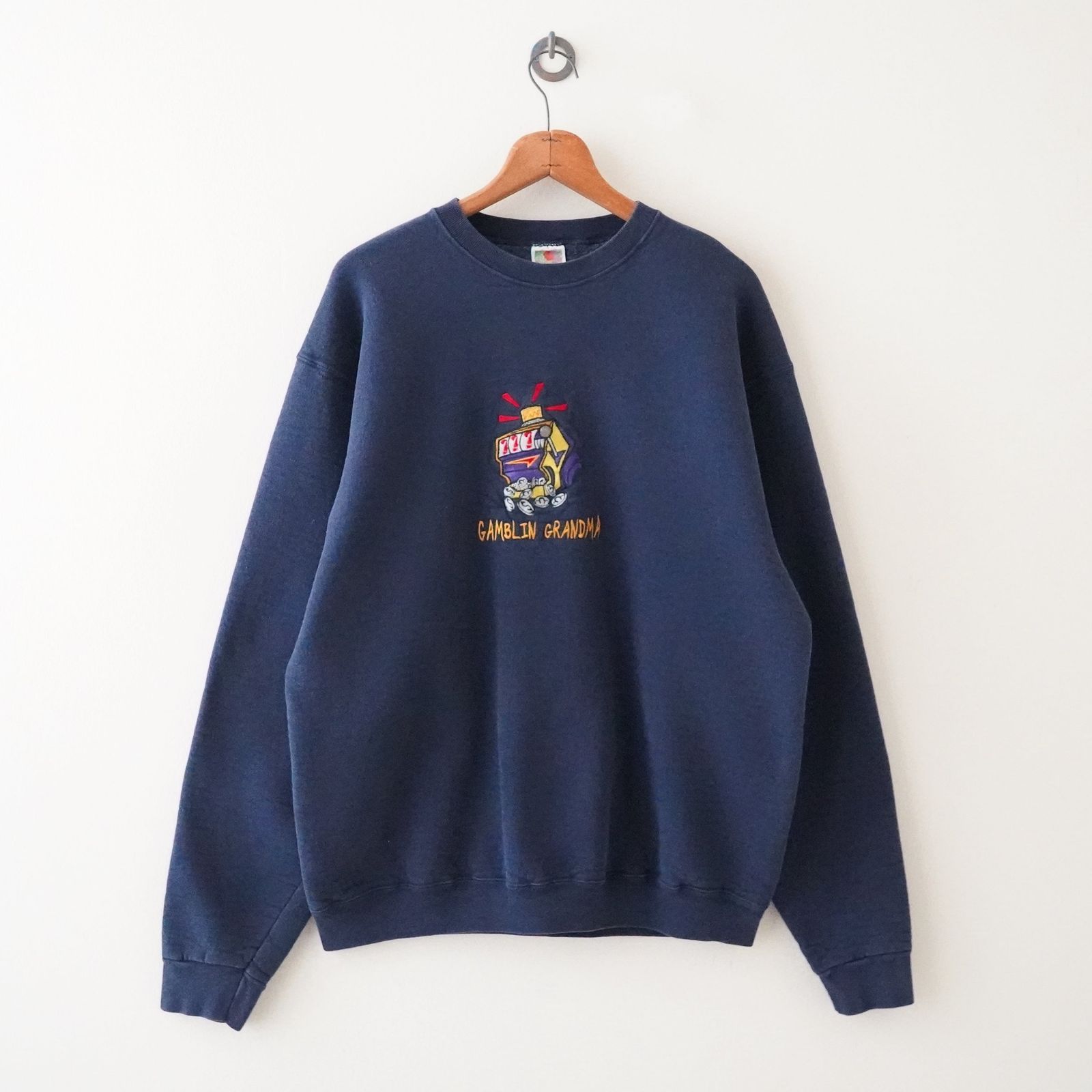 90s embroidery sweat 5,976円