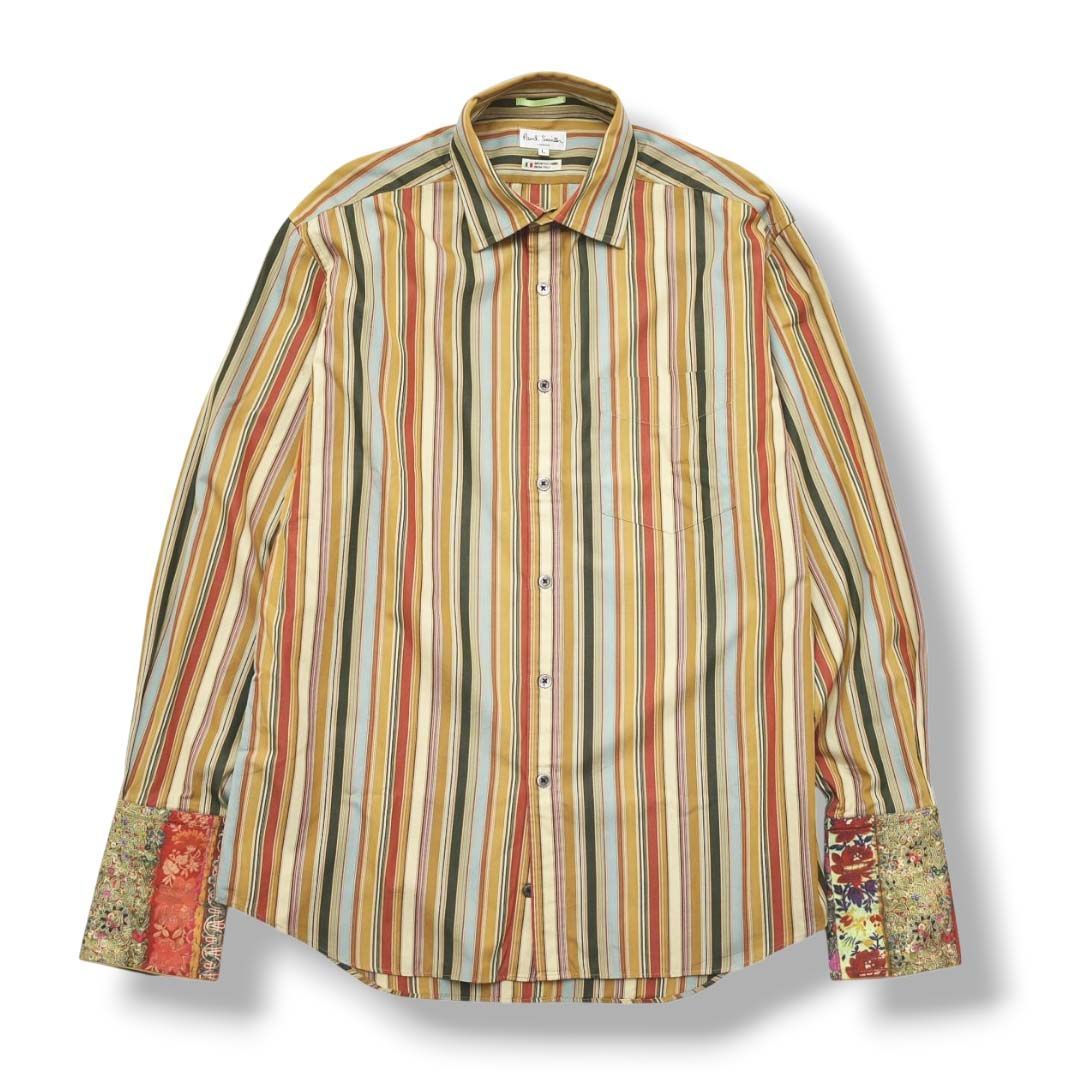ポールスミス ロンドン Paul Smith LONDON イタリア製生地 長袖 マルチ
