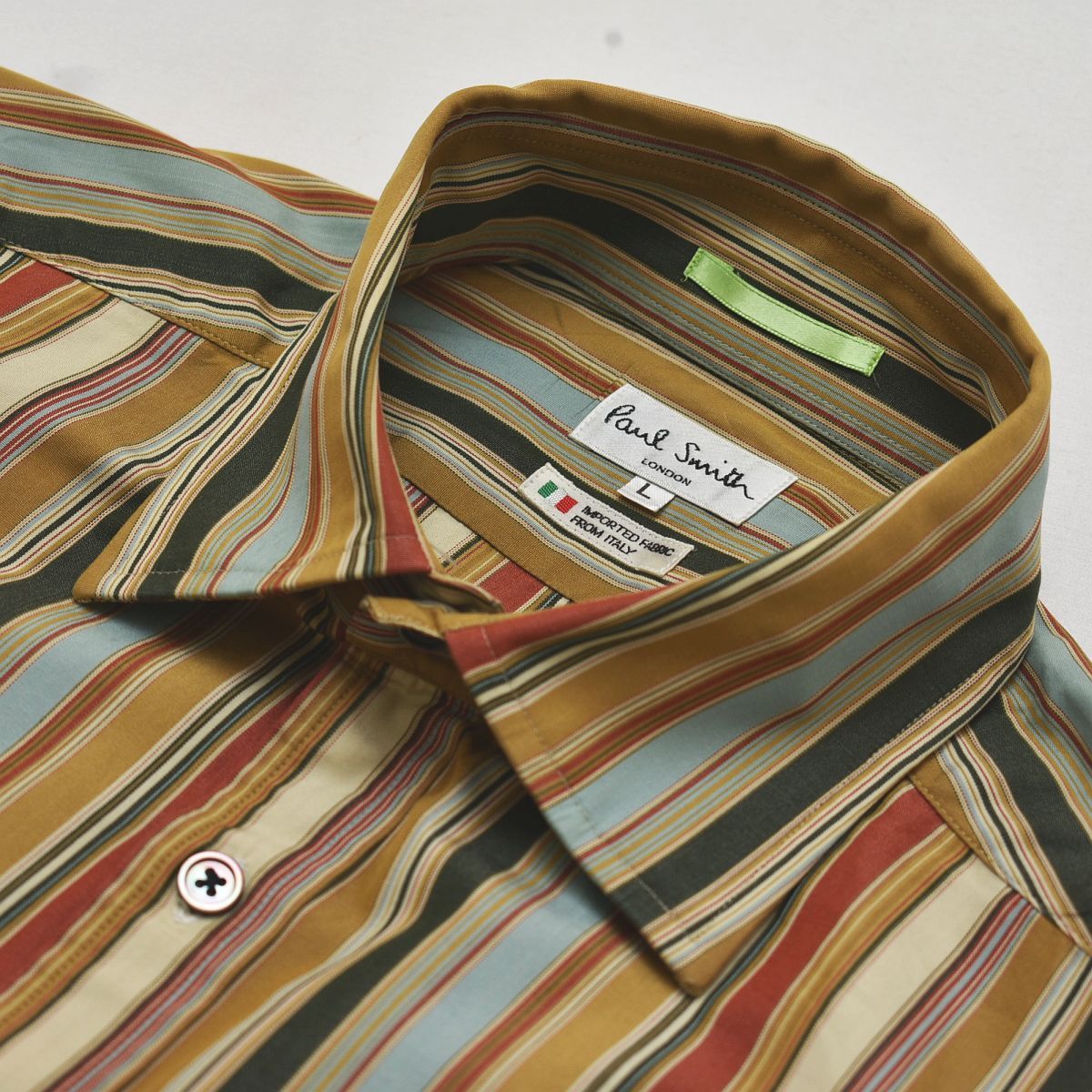 ポールスミス ロンドン Paul Smith LONDON イタリア製生地 長袖 マルチ