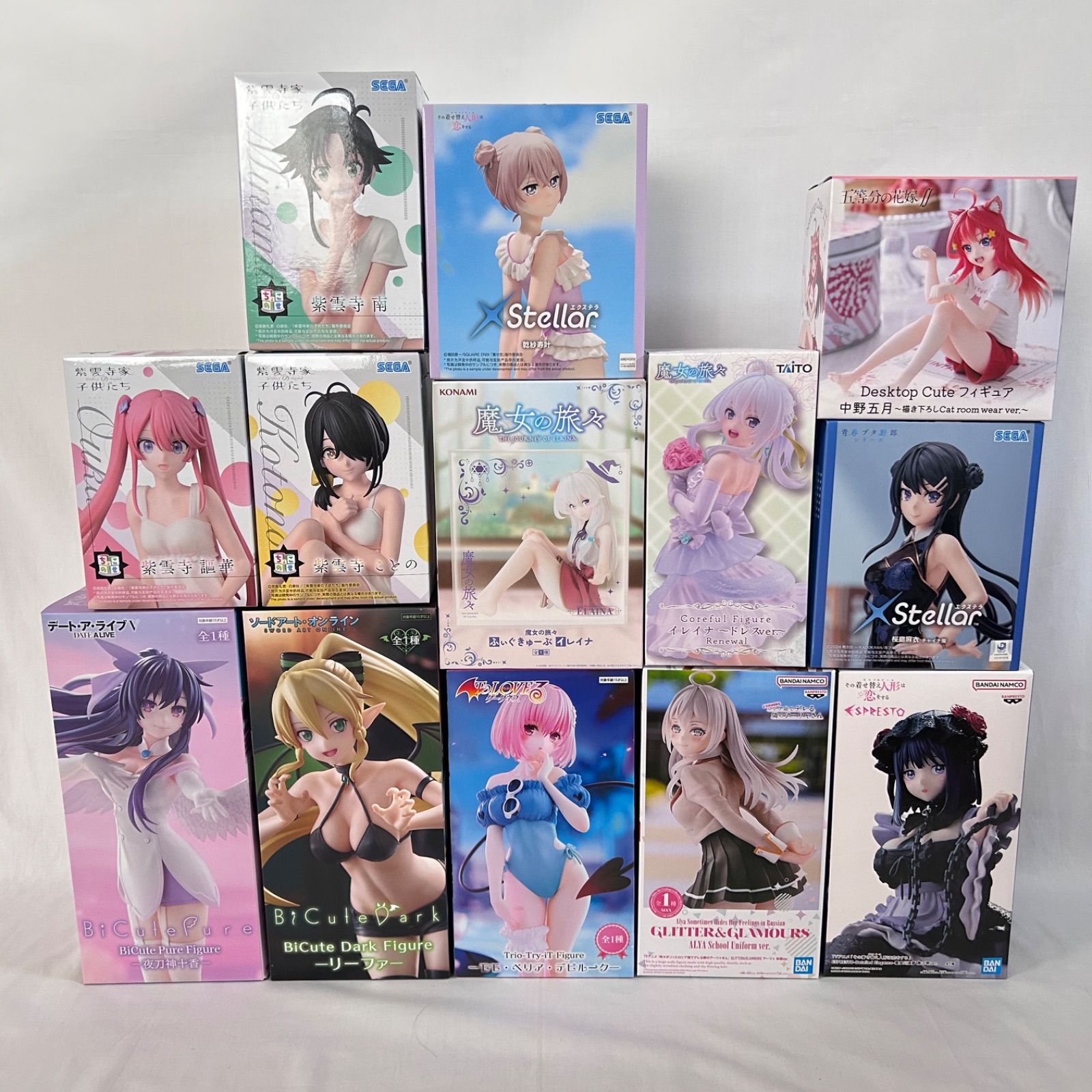 13点セット】美少女プライズフィギュア まとめ売り 着せ恋 アーリャ 五
