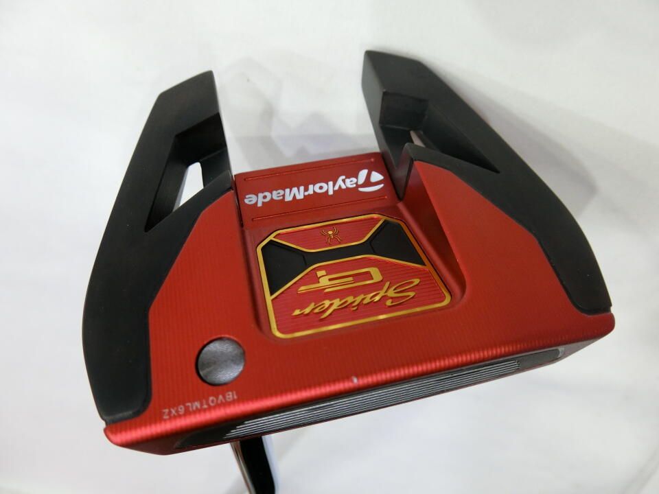 テーラーメイド　Spider GTx RED SINGLE BEND　パター　中古　ゴルフドゥ！札幌厚別店【最短即日発送】