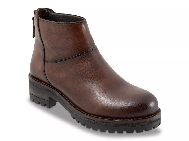 ソフトウォーク レディース シューズ ブーツ・レインブーツ Softwalk Elmhurst Bootie Dark Brown ブラウン