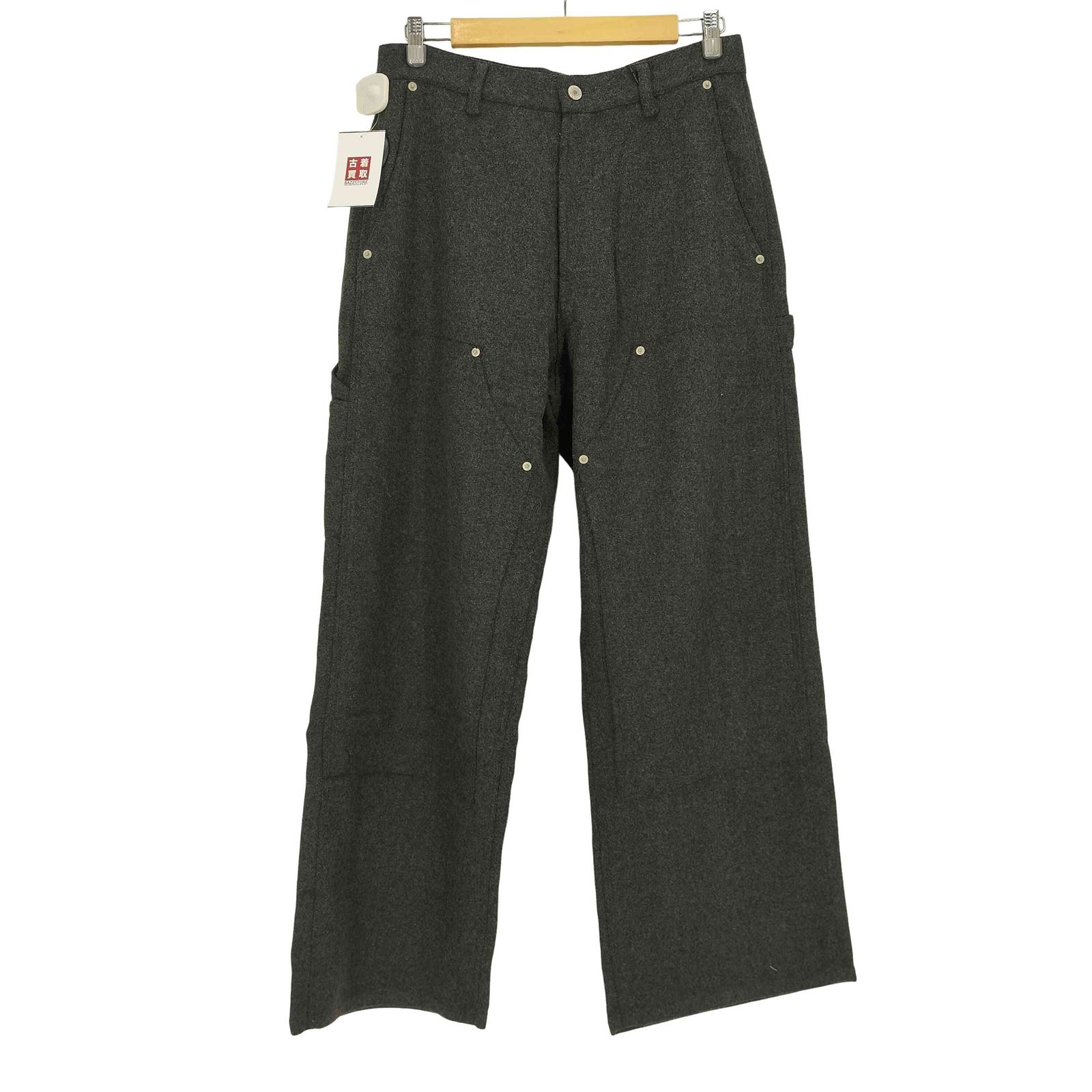 パラノイド PARANOID 25aw MELANGE PAINTER PANTS メランジ ペインター ダブルニー バギー ウール トラウザー パンツ メンズ JPN：M