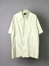 SILVER TAB Nylon Zip Shirt L