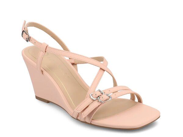 ジャーニー レディース シューズ サンダル Journee Clinne Wedge Sandal Light Pink ピンク