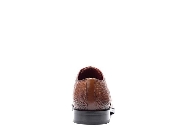 カルロスサンタナ メンズ シューズ オックスフォード キャップ Carlos by Carlos Santana Arlo Cap Toe Oxford Cognac