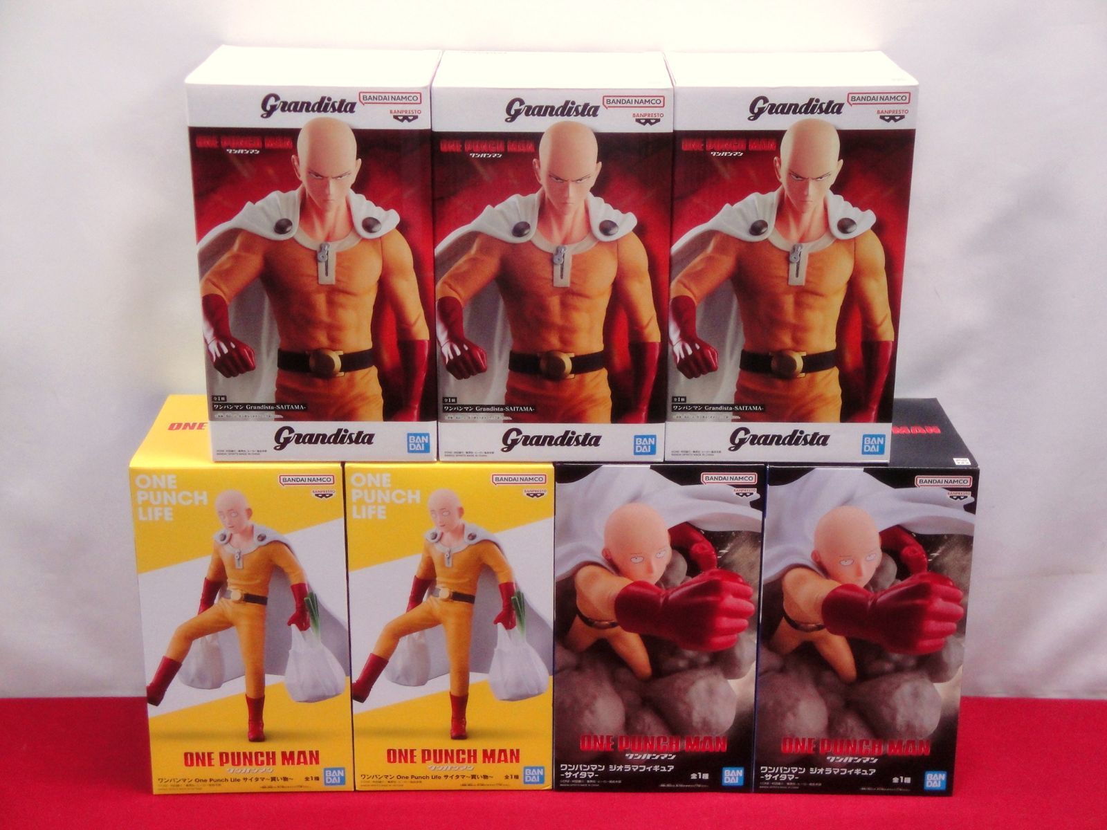 カメ】【未開封品】ワンパンマン Grandista -SAITAMA- One Punch Life