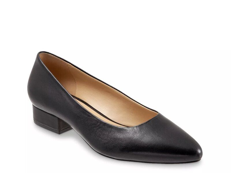 トロッターズ レディース シューズ パンプス Trotters Jewel Pump Black Leather ブラック
