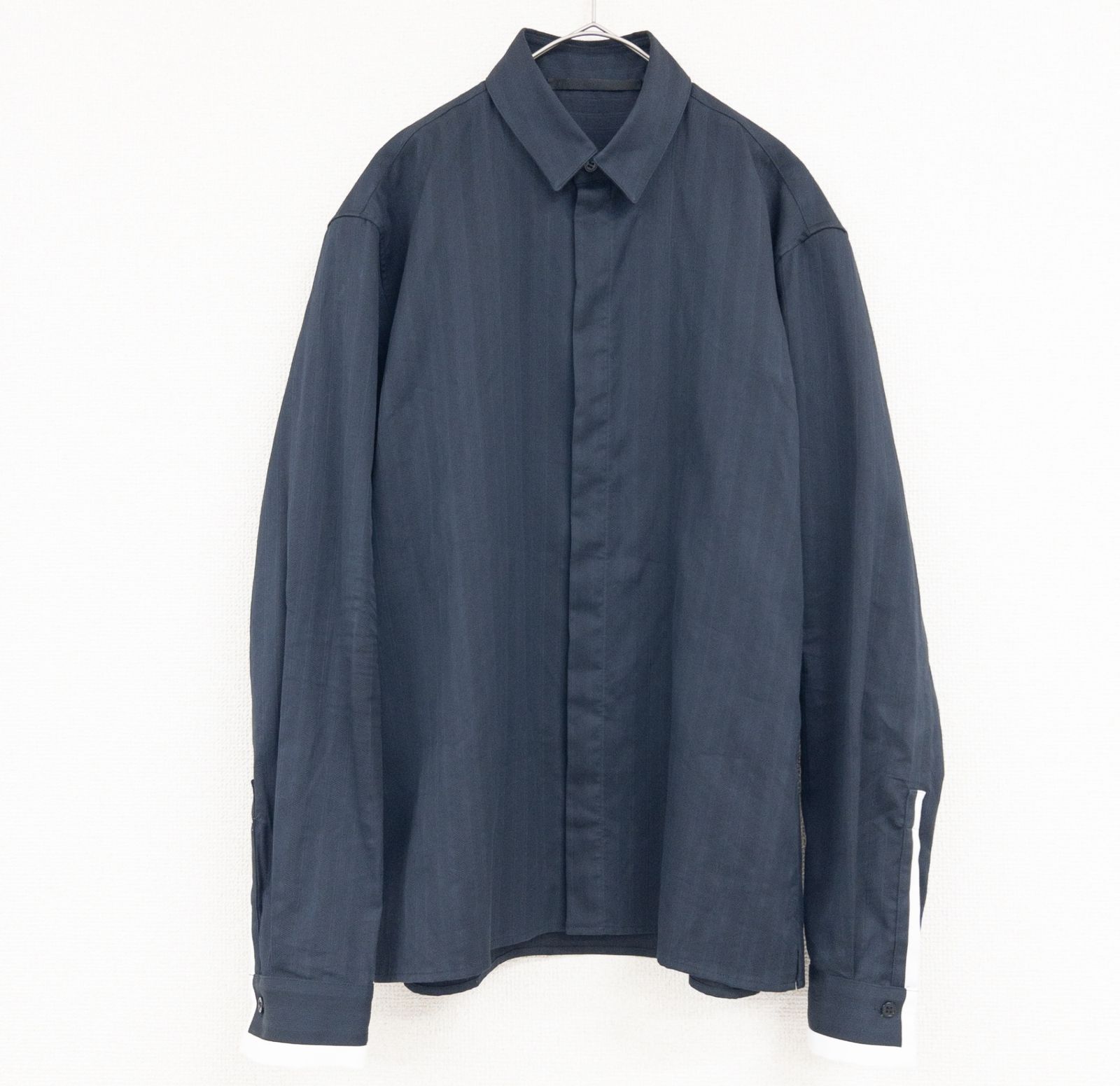 HAIDER ACKERMANN ハイダーアッカーマン シャツ シャドーストライプ 織